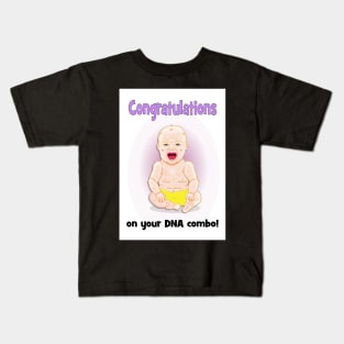 New baby - congratulations on your DNA combo Kids T-Shirt